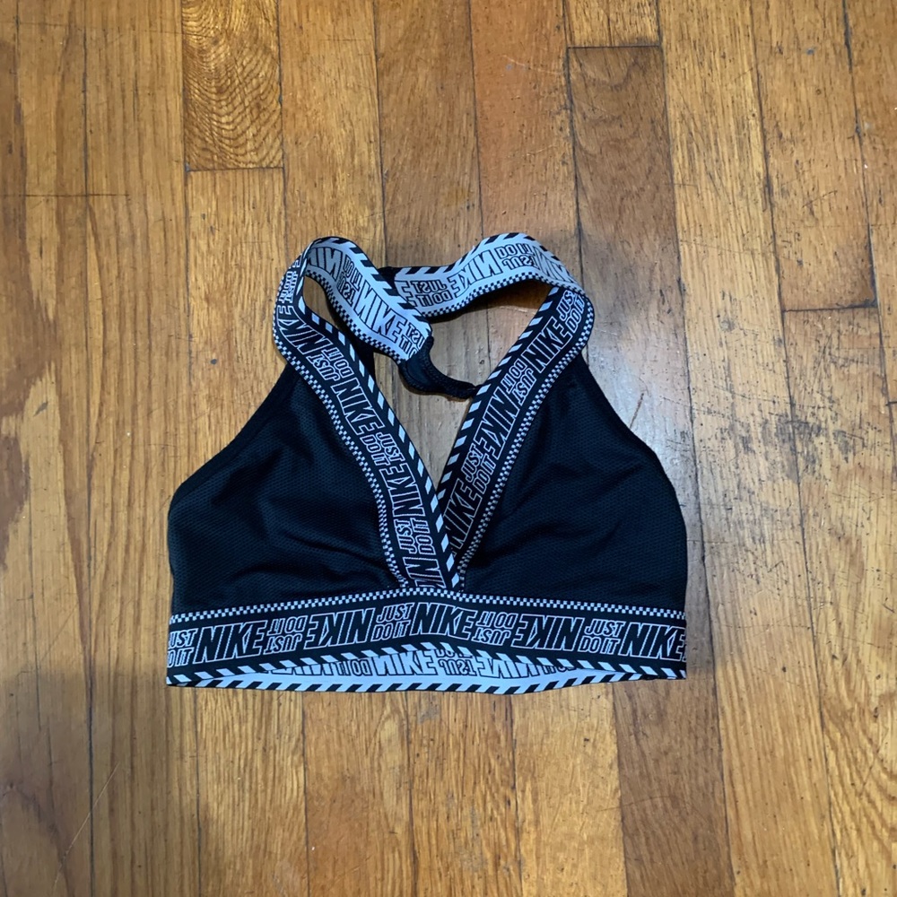 Nike logo sports bra size XS